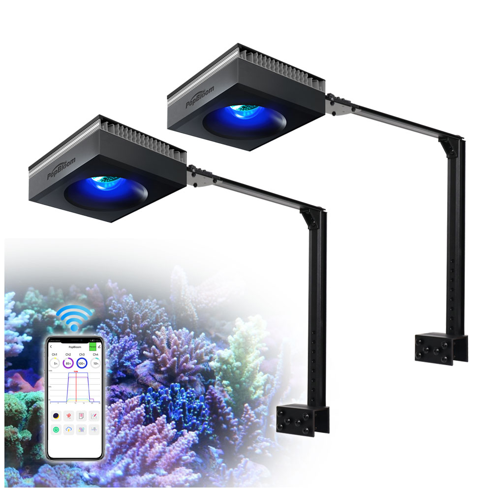 Marine X Aquarium - PopBloom 2PCS RL90 Lampu Akuarium Air