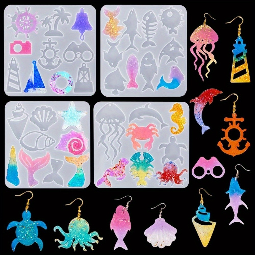 Set Cetakan Anting dan Liontin - Marine Aquarium & Regional Centre ulasan dan harga
