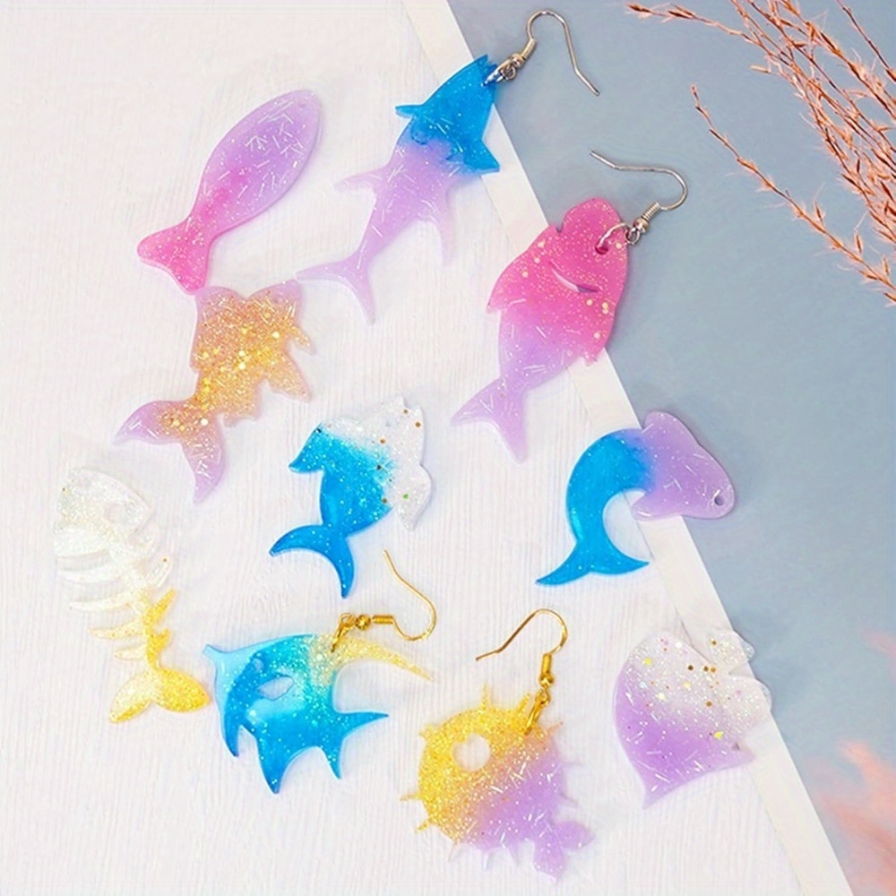 Set Cetakan Anting dan Liontin - Marine Aquarium & Regional Centre ulasan dan harga