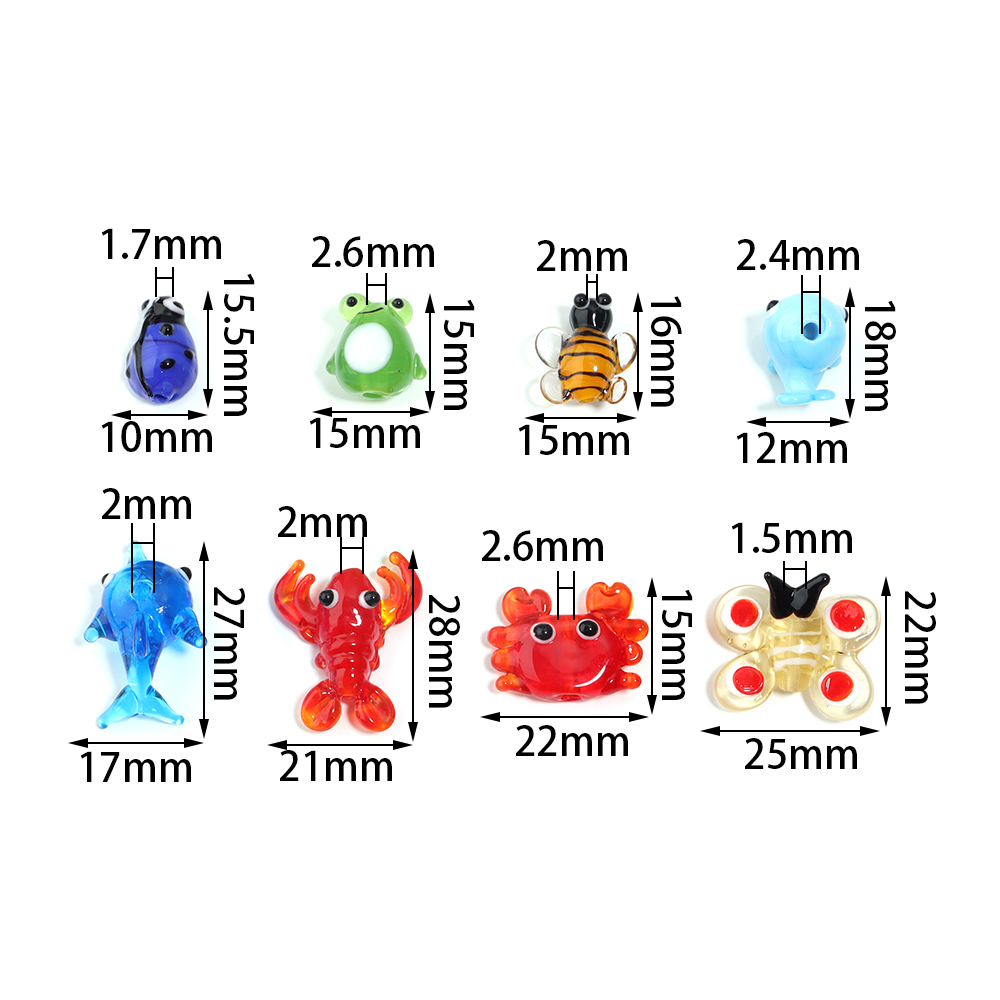 2 buah liontin kaca dekorasi a - Marine Aquarium & Regional Centre ulasan dan harga