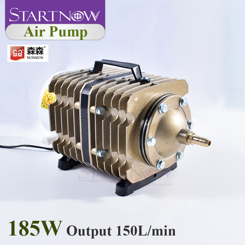 220V 185W 150L/mnt Kompresor U - Marine Aquarium Par Meter ulasan dan harga