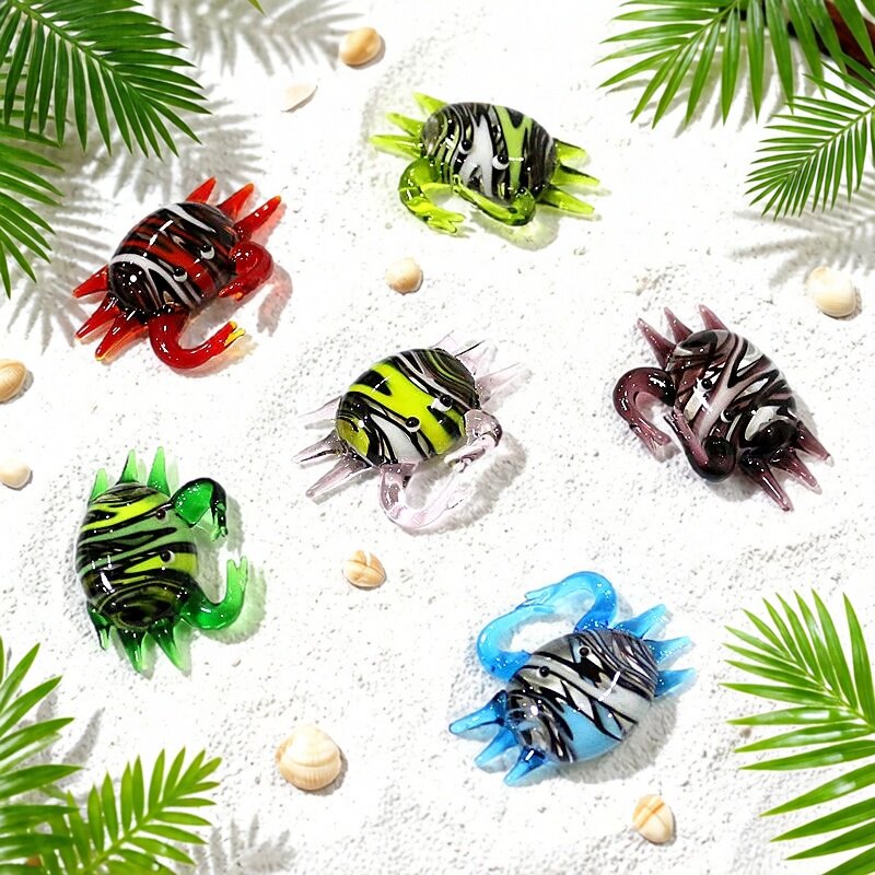 Figurin Kepiting Kaca Mini Luc - Marine Aquarium & Regional Centre ulasan dan harga