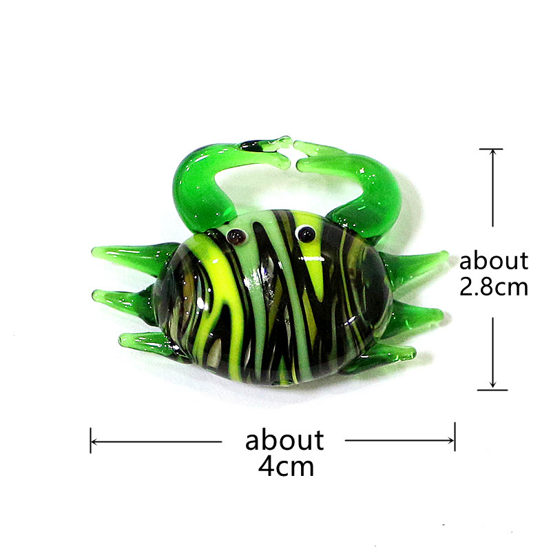 Figurin Kepiting Kaca Mini Luc - Marine Aquarium & Regional Centre ulasan dan harga