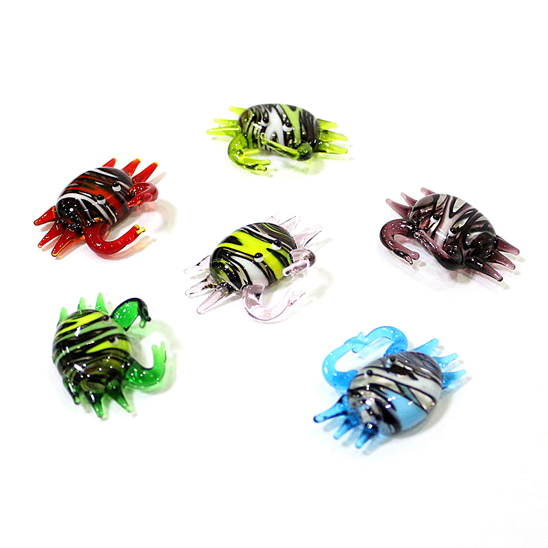 Figurin Kepiting Kaca Mini Luc - Marine Aquarium & Regional Centre ulasan dan harga